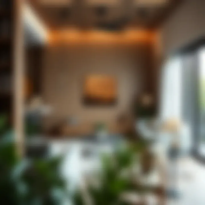 Sustainable Furniture Choices Sustainable furniture choices highlighted in a modern interior design