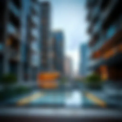 Stunning view of Address Downtown Residences showcasing the architectural elegance of the building