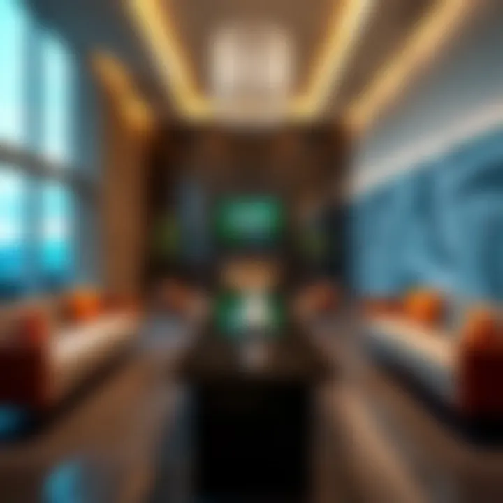 State-of-the-art amenities offered at Address Downtown Residences reflecting a lifestyle of comfort and convenience