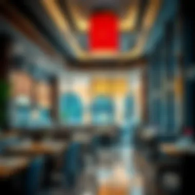 Dining options in the vicinity of budget hotels