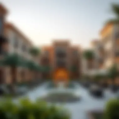 Community Spaces in Al Aweer Community spaces in Al Aweer, emphasizing lifestyle and leisure
