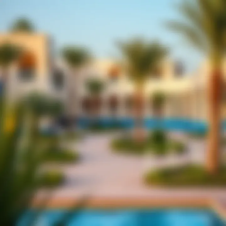 Vibrant community amenities in Al Bahya