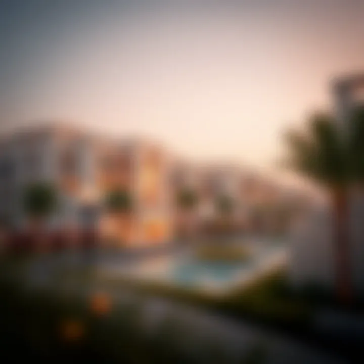Scenic view of Al Bahya's residential architecture