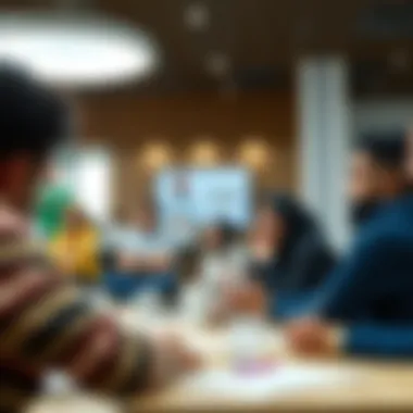 Participants enjoying workshops and activities for mental well-being