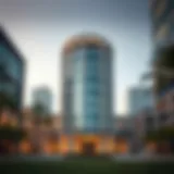 The Al Habtoor Group headquarters showcasing modern architecture