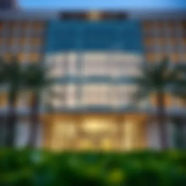 Modern Architectural Design of Al Muteena Technic Building Exterior view of Al Muteena Technic Building showcasing its modern architectural design