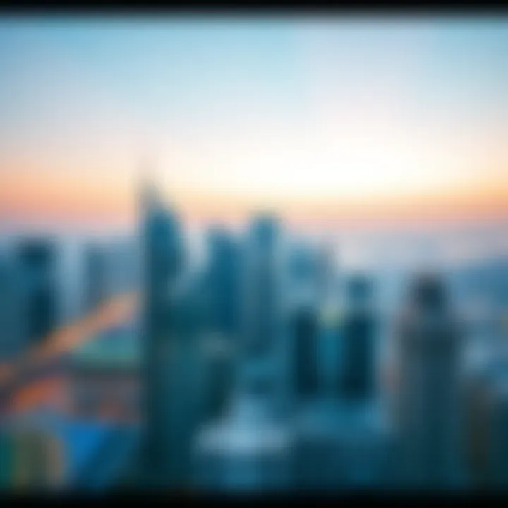 Breathtaking skyline view from Al Raha Tower