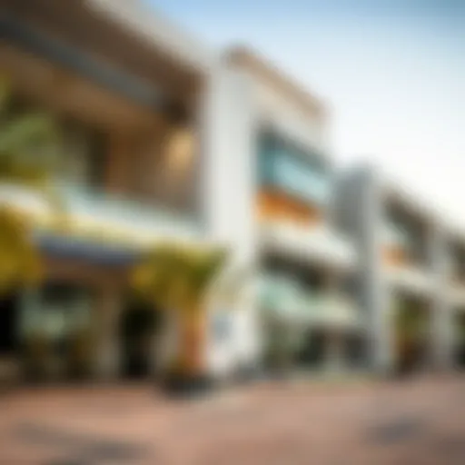 Stunning architectural design of Al Reef Base showcasing modern aesthetics