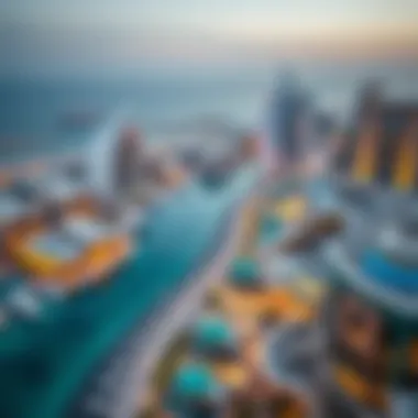 Panoramic view of Al Reef Base highlighting its prime location in Dubai
