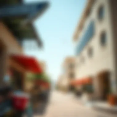 Community services in Al Reef Village highlighting convenience and accessibility