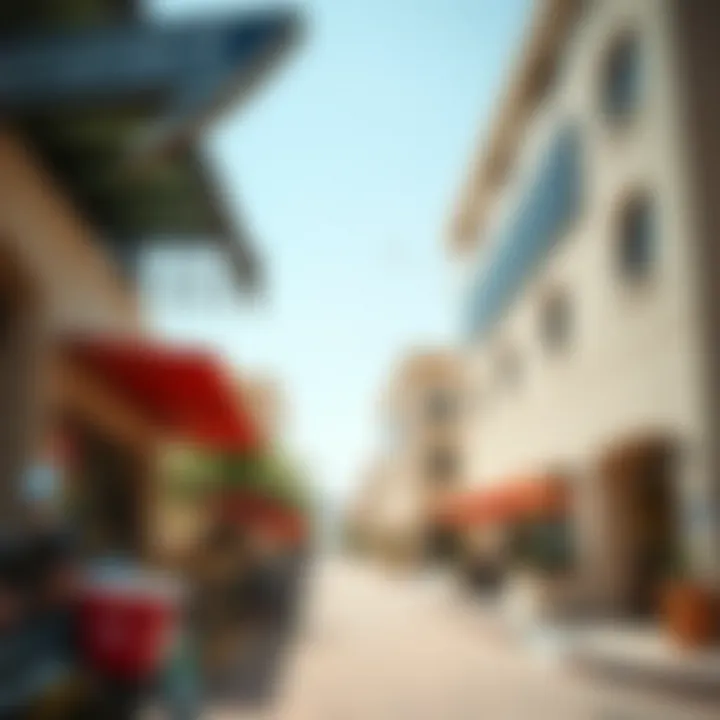 Community services in Al Reef Village highlighting convenience and accessibility