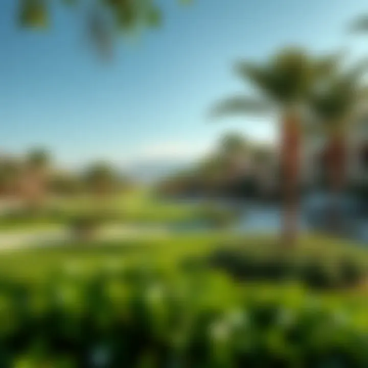 Green Spaces in Al Shaab Lush green spaces and parks within Al Shaab community