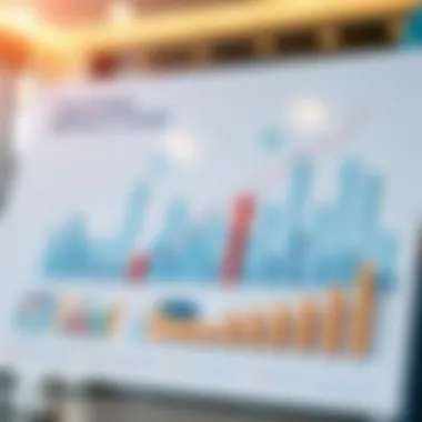 Chart depicting real estate market trends in Dubai