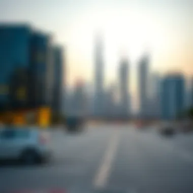 Modern Dubai skyline showcasing real estate development