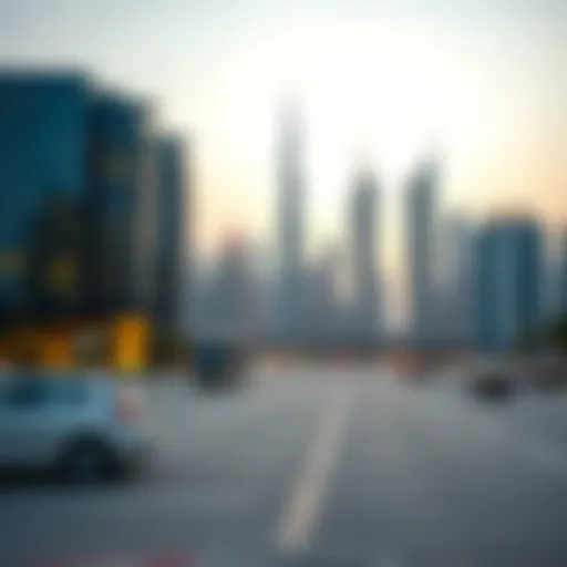 Modern Dubai skyline showcasing real estate development