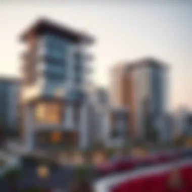 Innovative Residential Development by Aldar A close-up of one of Aldar's innovative residential developments