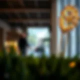 Contemporary art installation at Alserkal Avenue