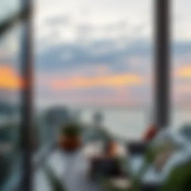 Stunning view from the Ocean Heights balcony