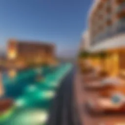 Panoramic view of Avani Palm View Dubai Hotel & Suites