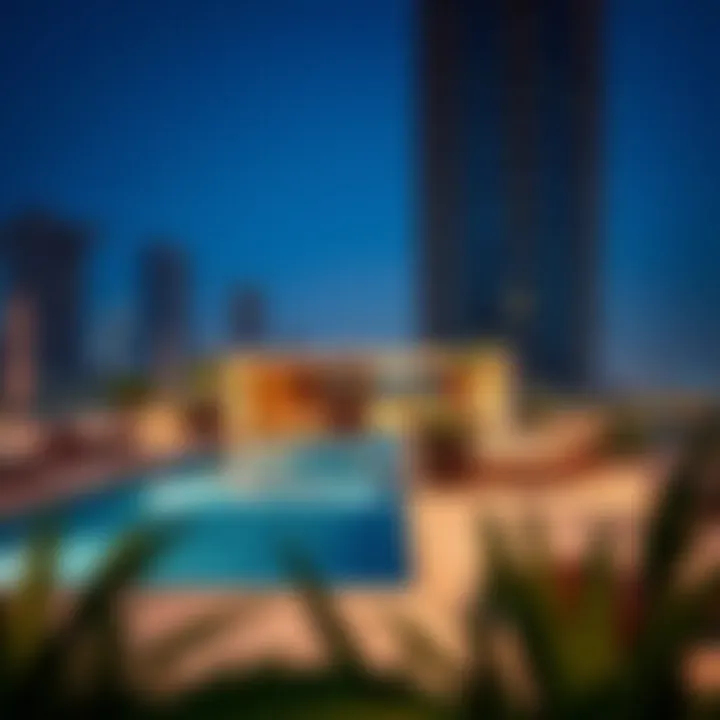 Exquisite Amenities at Avant Tower Luxurious amenities offered at Avant Tower including a pool and fitness center