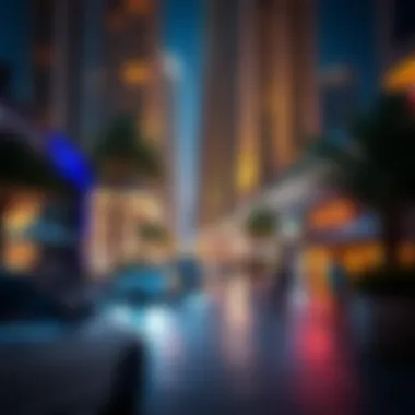 Vibrant Lifestyle Around Avant Tower The vibrant surroundings and lifestyle offerings of Dubai Marina near Avant Tower