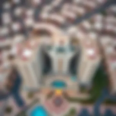 Aerial view of Azizi Park Avenue 2 showcasing its modern architecture