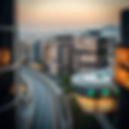 A panoramic view of Badr showcasing modern architectural developments