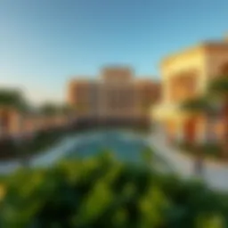 Stunning architectural view of Biltmore Residences