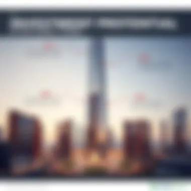 An infographic illustrating the investment potential of Bin Kamel Tower in the real estate market