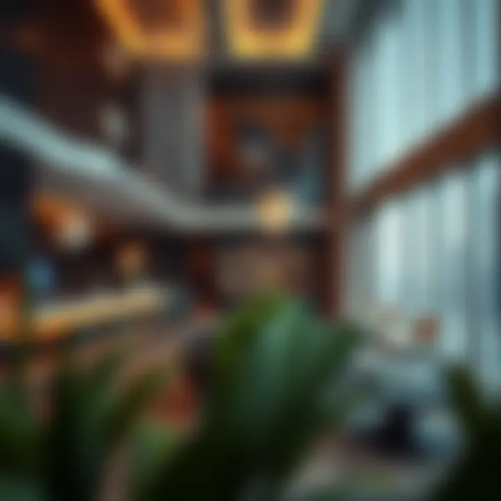 Interior view highlighting modern amenities and spaces