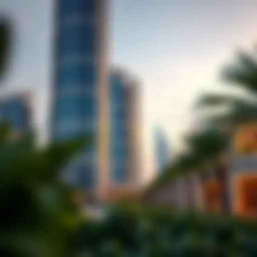 Stunning view of Binghatti Burj showcasing its innovative architecture