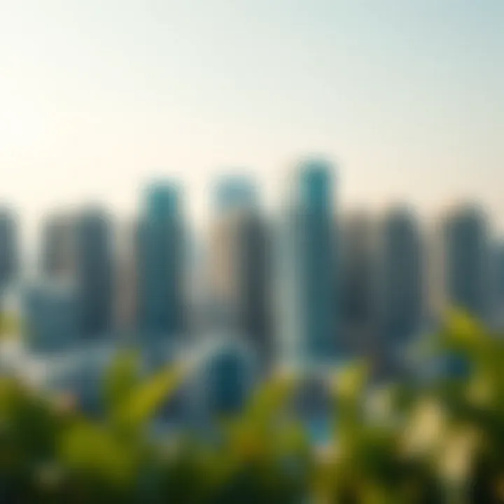 Stunning skyline view of Boulevard Heights showcasing its architectural elegance