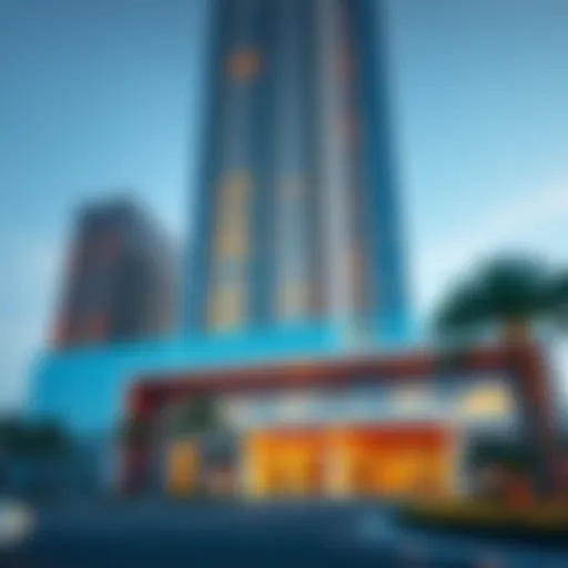 Stunning exterior view of Boulevard Point Building showcasing modern architecture