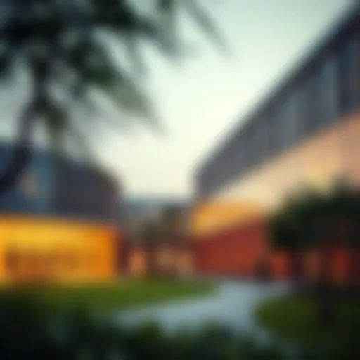 A stunning view of a modern British school in Dubai