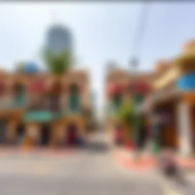 Exploring the Dynamic Neighborhood of Bur Dubai Vibrant neighborhood scene in Bur Dubai