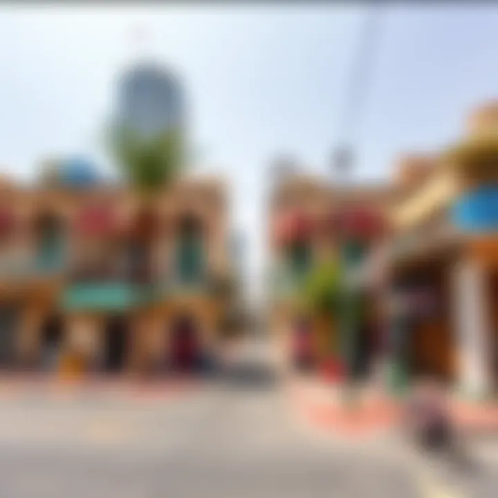 Exploring the Dynamic Neighborhood of Bur Dubai Vibrant neighborhood scene in Bur Dubai