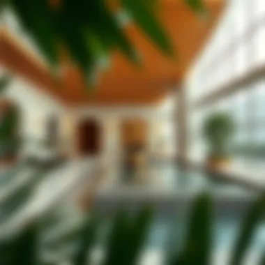 Luxurious amenities offered within برج الشيخة مريم بنت غانم