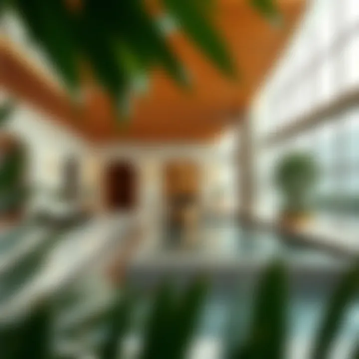 Luxurious amenities offered within برج الشيخة مريم بنت غانم