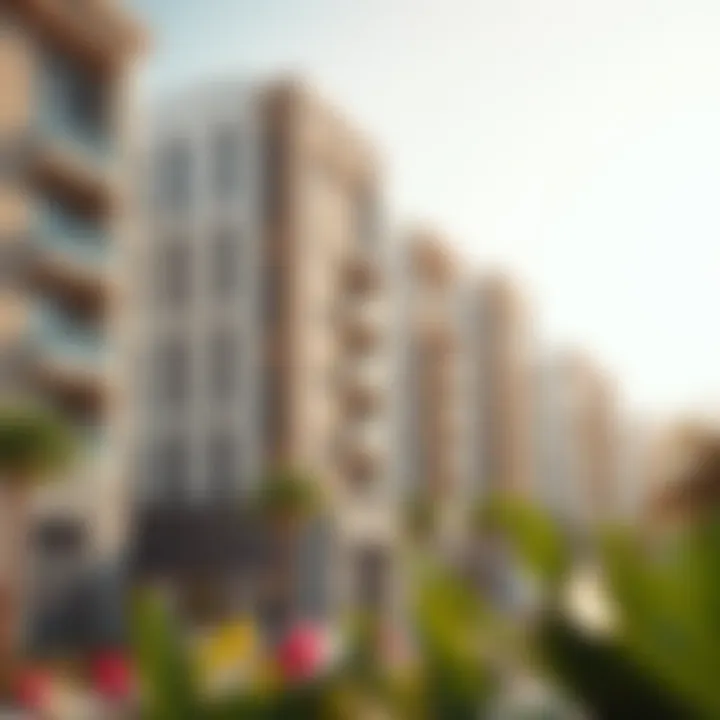 Vibrant community surrounding برج الشيخة مريم بنت غانم