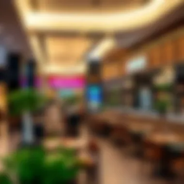 Diverse Dining Options at Carrefour Mall of Emirates Vibrant dining options available at Carrefour Mall