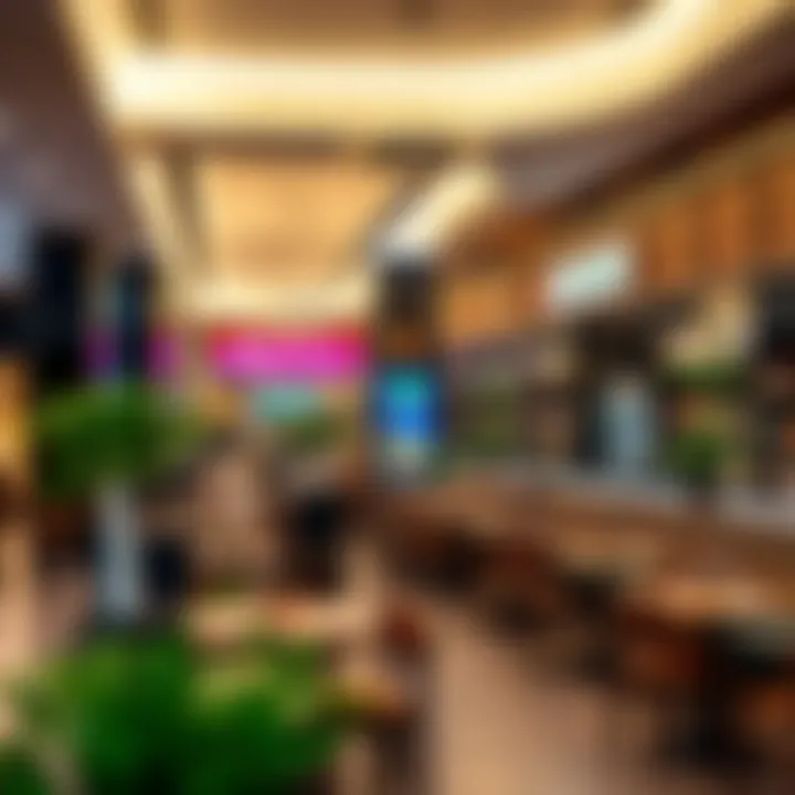 Diverse Dining Options at Carrefour Mall of Emirates Vibrant dining options available at Carrefour Mall