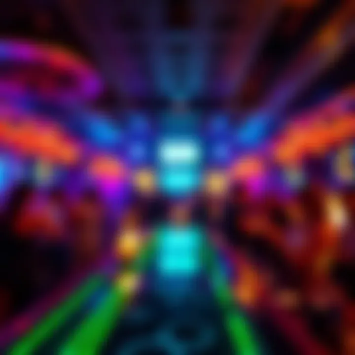 Vibrant nightlife scene at Cavalli Club Dubai with guests enjoying the atmosphere