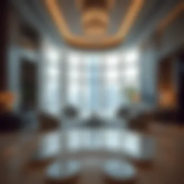 Luxurious Interior of Cayan Tower Luxurious interior of a residential unit in Cayan Tower