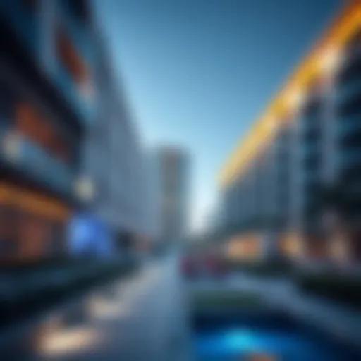 Architectural Marvel of Collective 2 Stunning modern architecture of Collective 2 in Dubai Hills