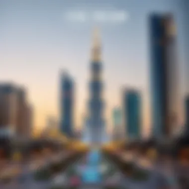 Infographic illustrating the economic impact of The Prism on Dubai's real estate market