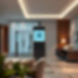 Modern disinfection equipment used in homes