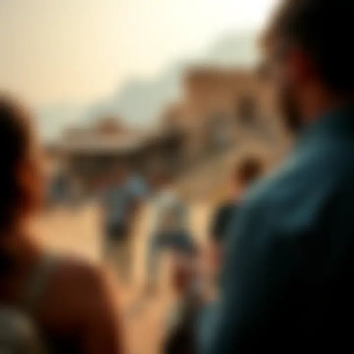 Tourists enjoying outdoor activities at Jais Mountain highlighting its tourism potential