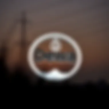 Dewa Authority Logo Dewa logo with power lines