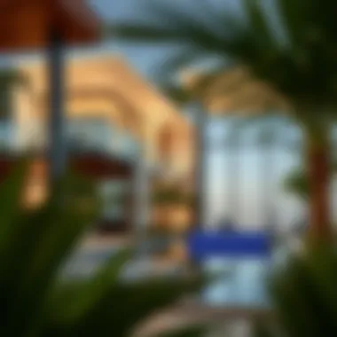 Luxury property with modern architecture in Dubai