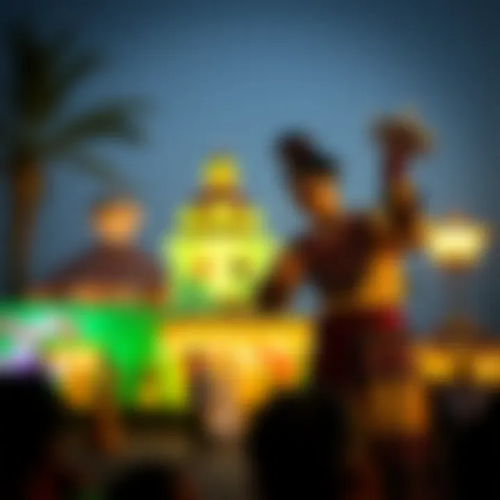 Colorful cultural performances at Global Village